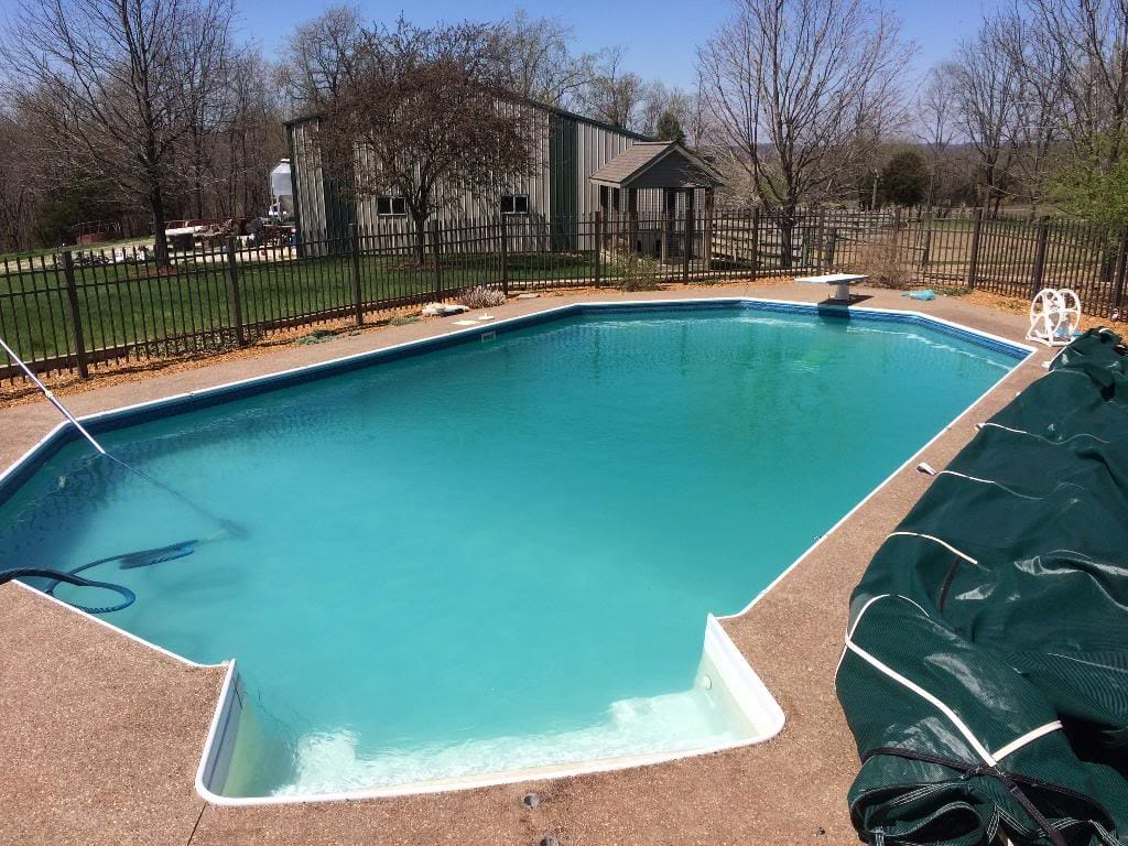 Pool Opening by Niagara Pools.   Serving the Niagara Region