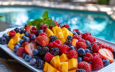 Popular Foods to Eat While Relaxing Poolside