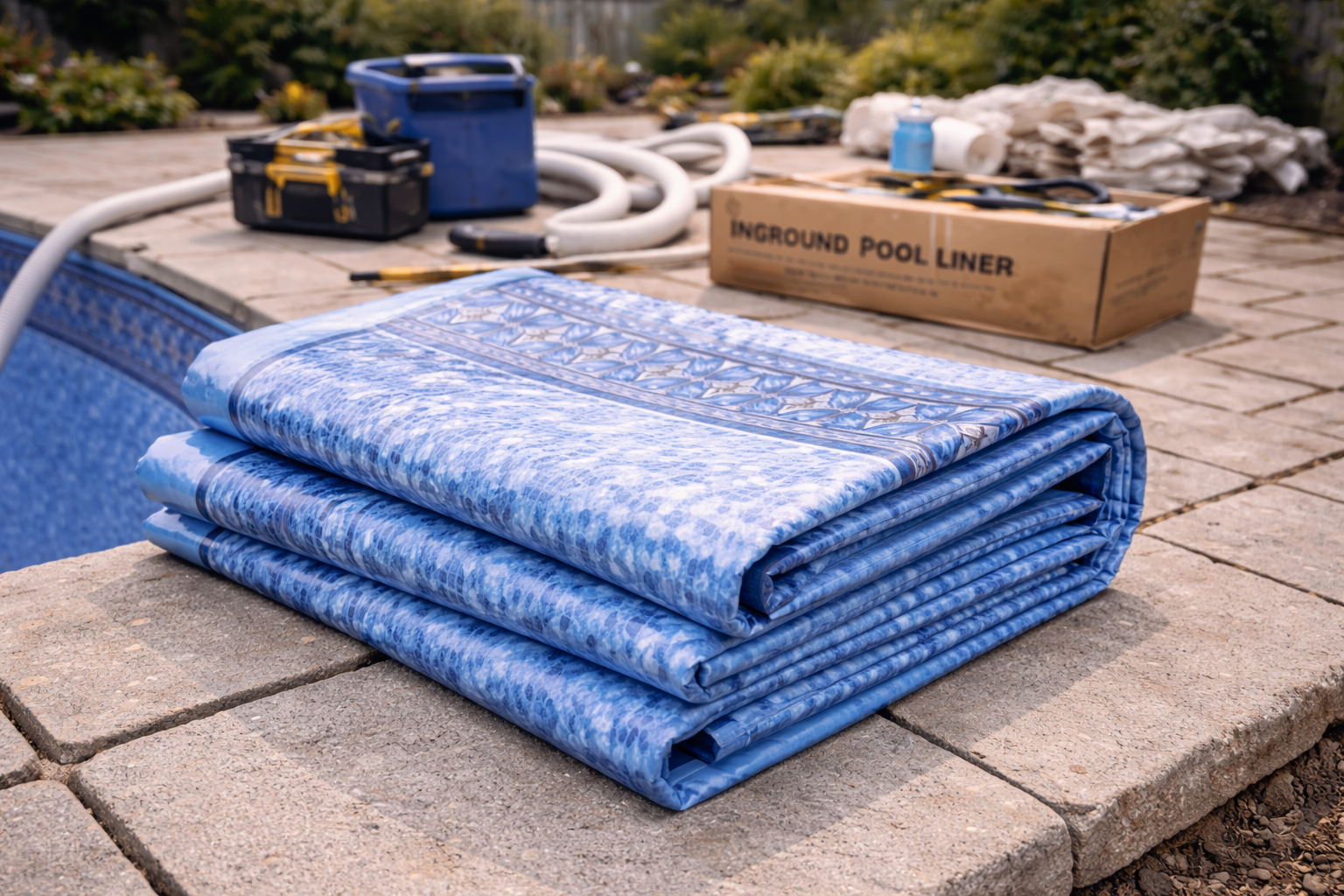 New Pool Liner -- Niagara Pools